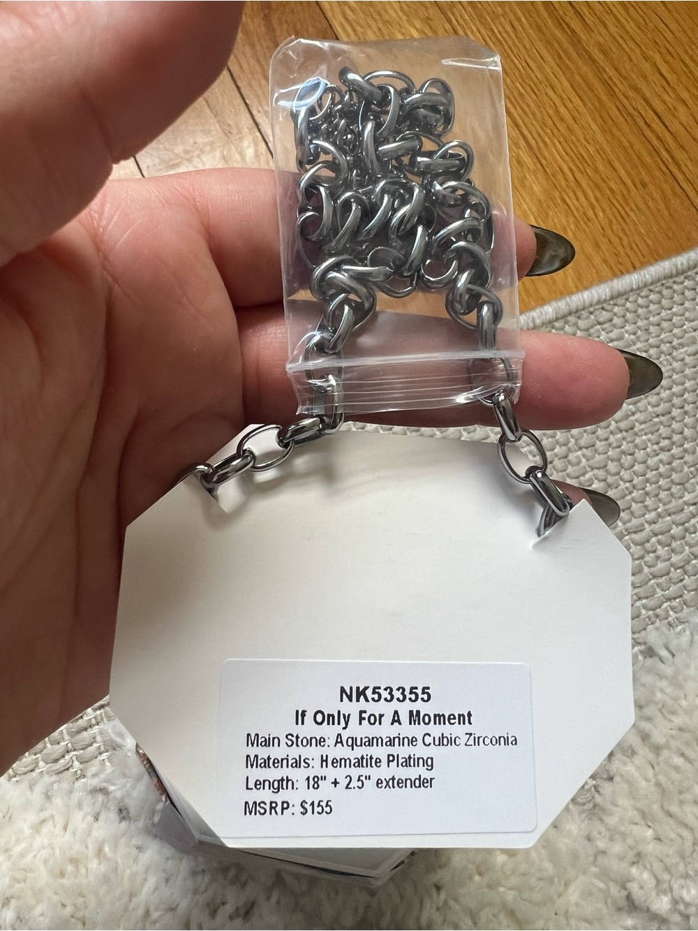 Bomb party if only for a moment nk53355 in hematite match 2025 new! - Picture 2 of 3